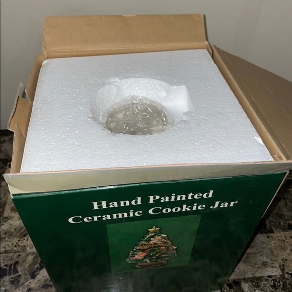 vintage Christmas cookie jar - Picture 5 of 5